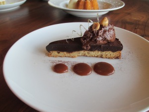 My personal favorite, Chocolate Toasted Hazelnut Tart